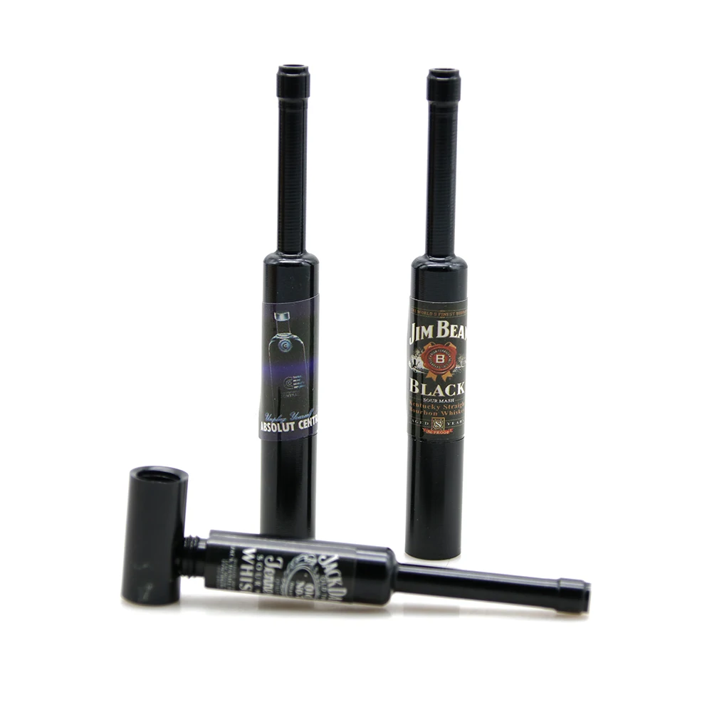 5 шт. 30 шт./лот популярная мини бутылка для вина пивная дымовая металлическая