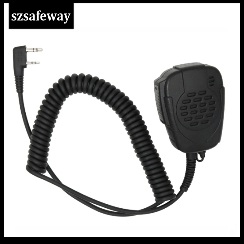 Двухсторонний радиомикрофон водонепроницаемый IP54 микрофон для рации Kenwood