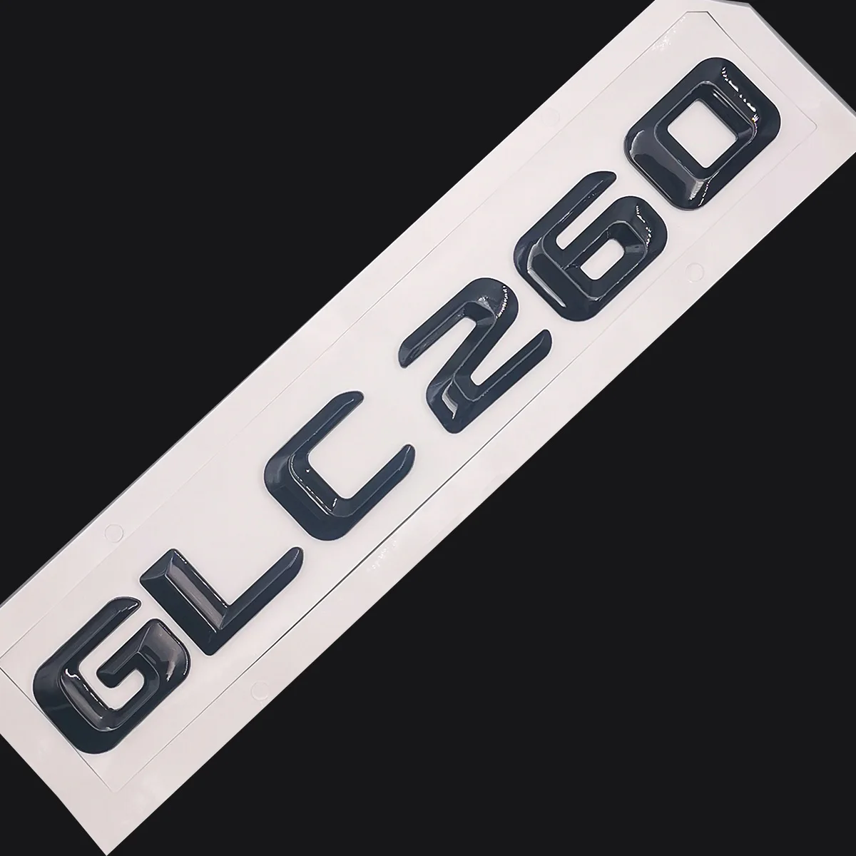 Оригинальный размер 1:1 эмблема заднего хвоста автомобиля с номером буквы стикер