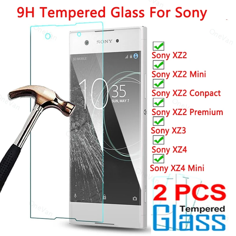 Переднее стекло для Sony XZ2 Premium Защитное телефона Xperia XZ4 Mini XZ3 Защитная пленка