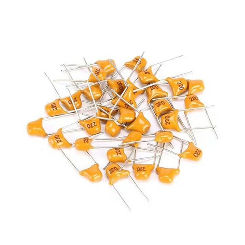 18values*10pcs =180pcs Monolithic Ceramic Capacitor 20pF~1uF ceramic capacitors Assorted Kit | Capacitors