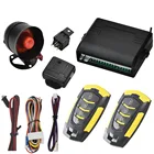 Автомобильная система безопасности, авто бесключевой доступ, Автомобильная сигнализация, иммобилизатор с сиреной для транспортного средства с системой центрального замка двери