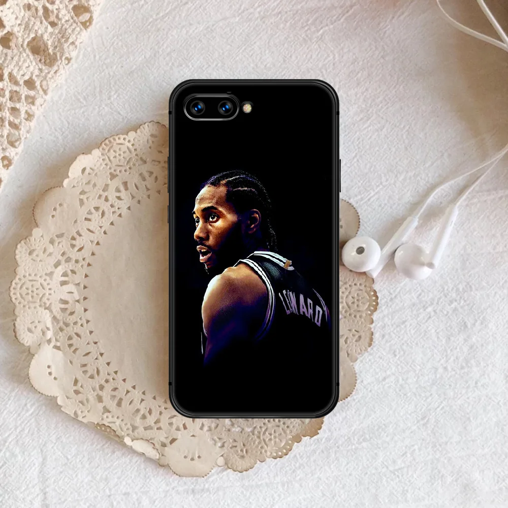 

Kawhi Leonard Phone Case Cover Hull For honor 7a 8 8s 8a 8x 9 9x 10 20 i Lite Pro black Cell Trend Hoesjes Silicone Cover 3D