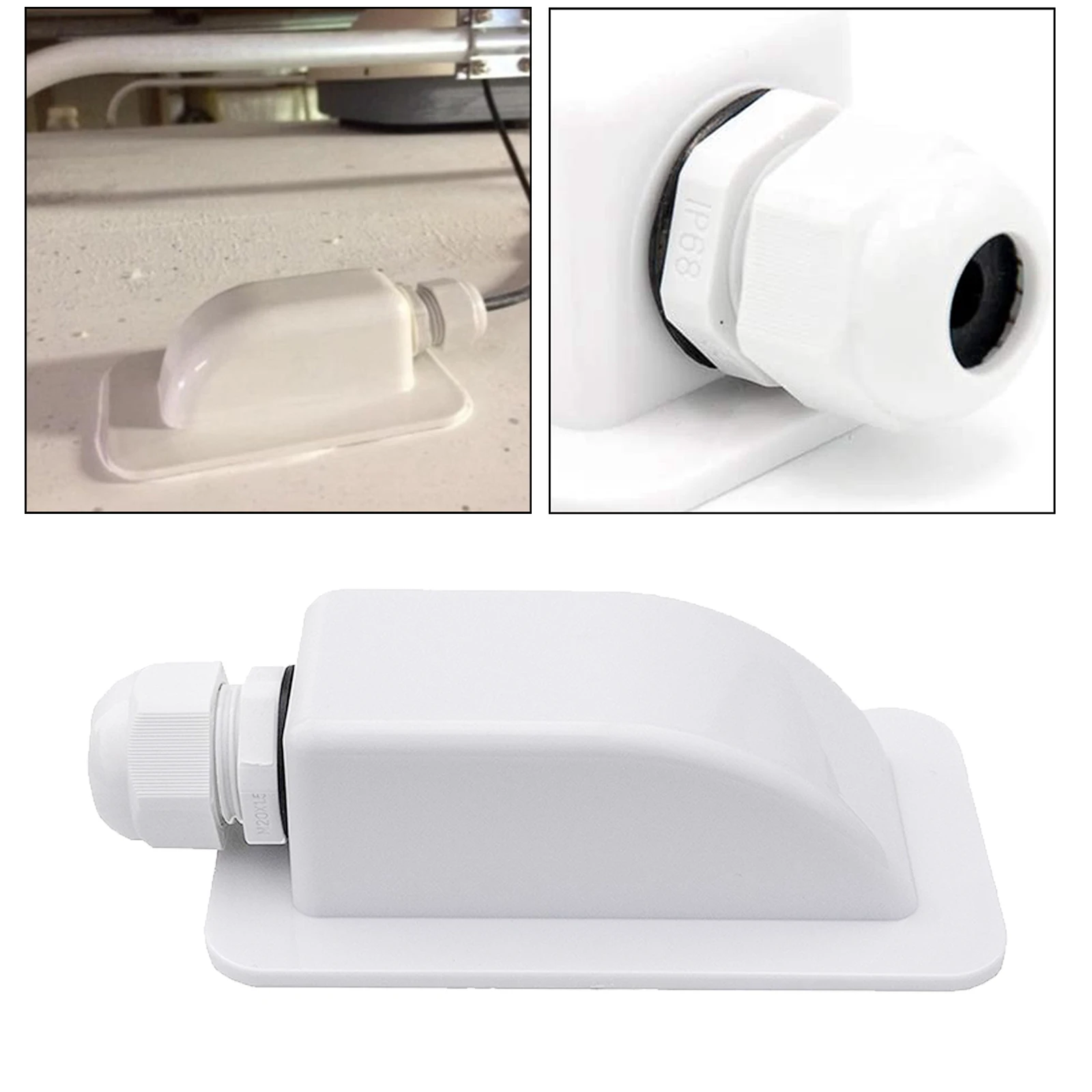 

Waterproof Single Cable Entry Gland for Solar Panels / Motorhomes / Boats Junction Box