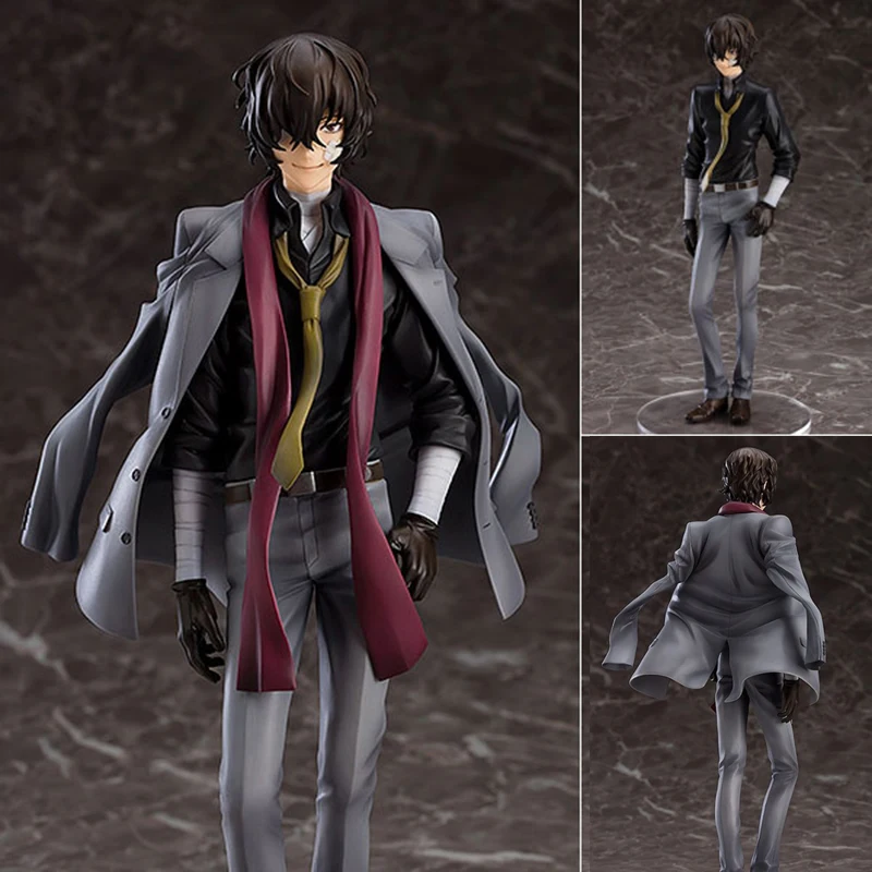 

23cm Anime Bungo Stray Dogs Osamu Dazai PVC Action Figure Collectible Model Toy Gift