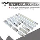 Светодиодсветильник лампа для чтения с USB, s 2-24 светодиодный, S SMD 5630, 5730 светодиодов, 5 В, вход питания, белый, 5000-6500K, теплый белый, 3000-3500K, USB-ночсветильник