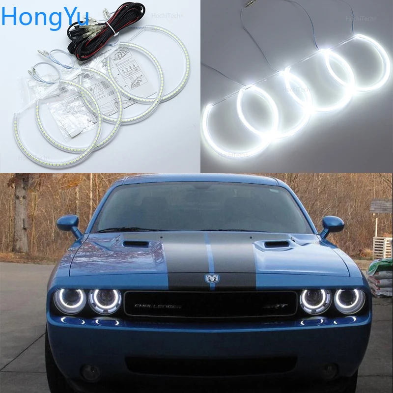 Для Dodge challenger 2008-2014 Smd комплект светодиодов глаза ангела отличное Ультра яркое