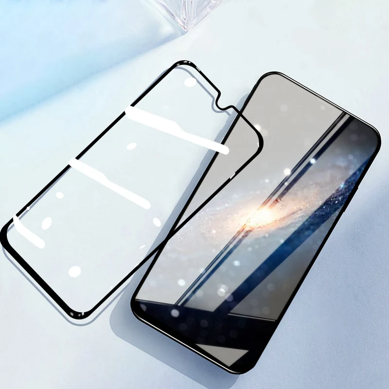 

9D Tempered Full Cover Protective Glass on For Huawei Y9 Prime 2019 Y7 2020 Y6 Pro Y5 Prime Y7 2018 Y9S Screen Protector Film