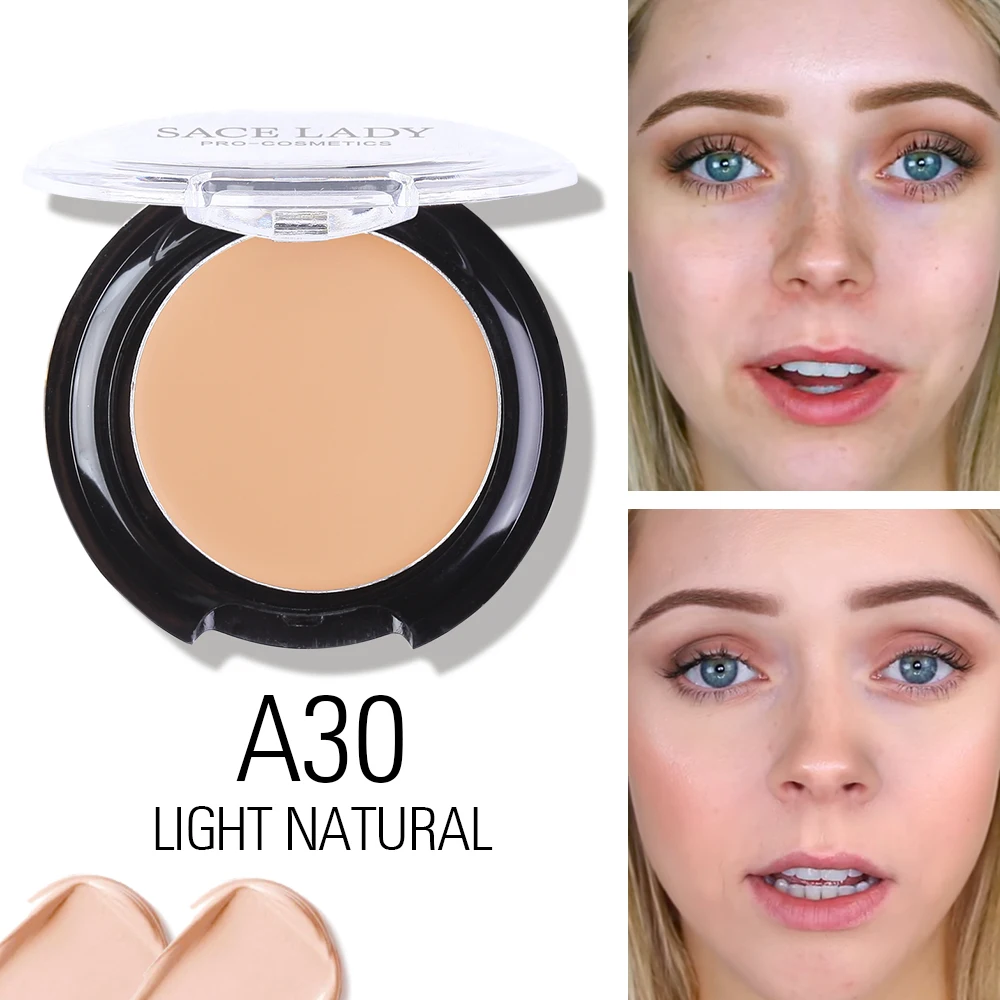 Корректор для лица SACE LADY крем макияжа полное покрытие водостойкий контурный