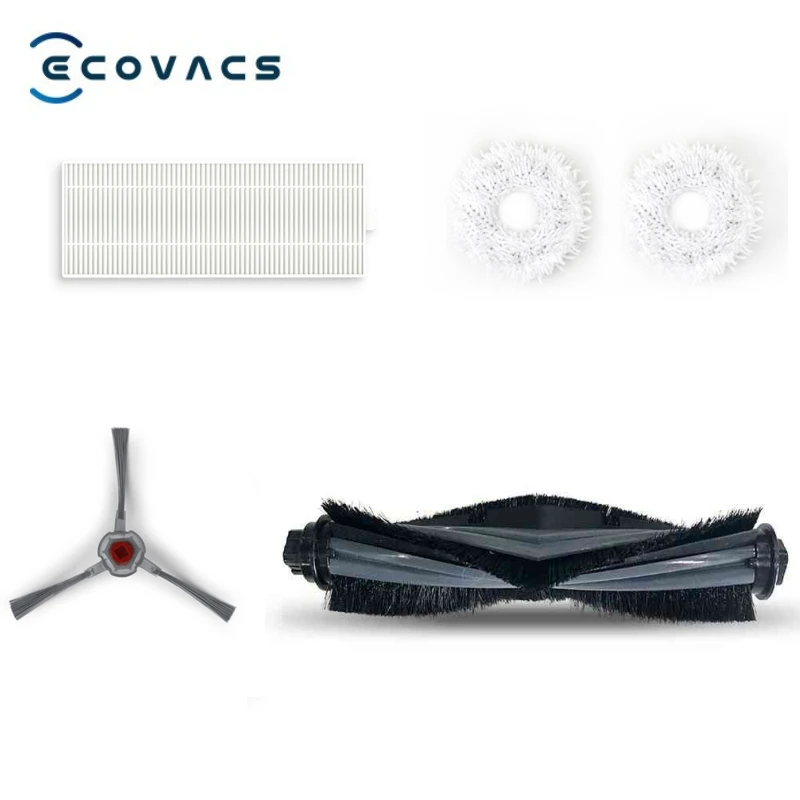 

2021 оригинальная ECOVACS N9 + стандартная основная щетка/боковая щетка/моющийся фильтр/моющаяся Швабра подходит для N9 +