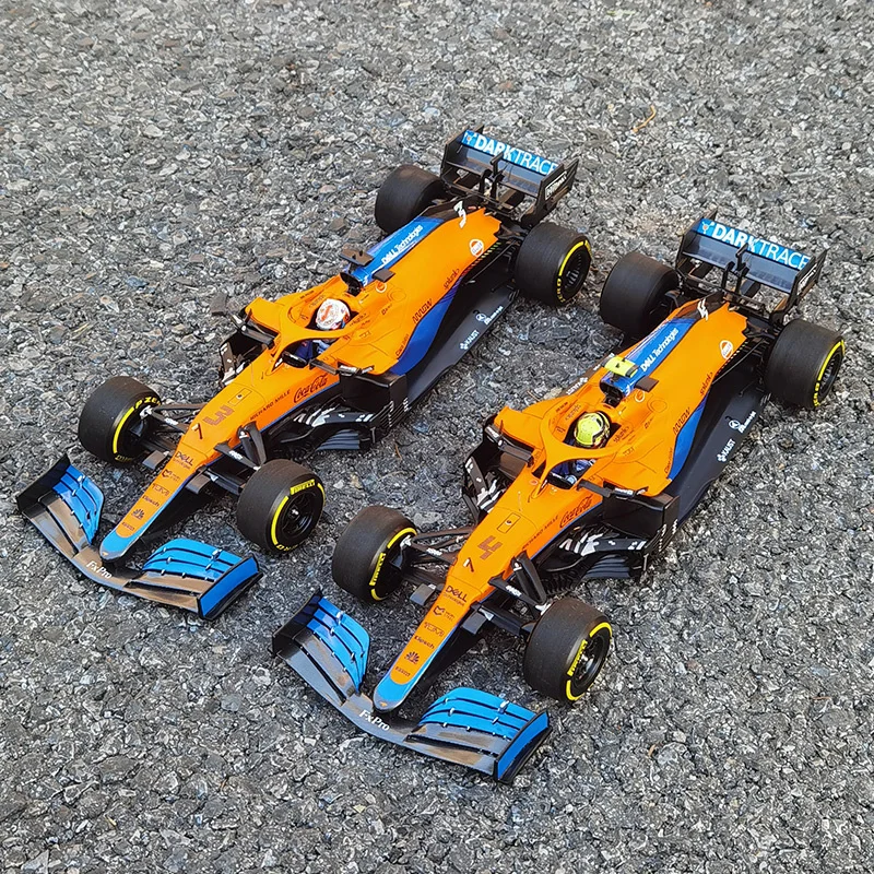 

Mini Cut 1:18 McLaren F1 MCL35M Италия 2021 F1 формула гоночного автомобиля из сплава Коллекционная модель декоративный подарок