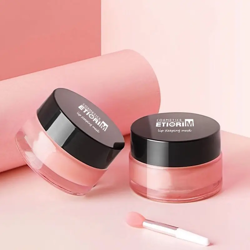 Маска для сна губ уход за ночным сном увлажняющий бальзам розовый отбеливающий