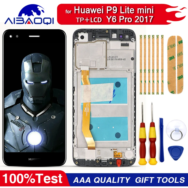 Новый оригинальный для Huawei P9 lite Мини ЖК дисплей + Y6 Pro 2017 кодирующий
