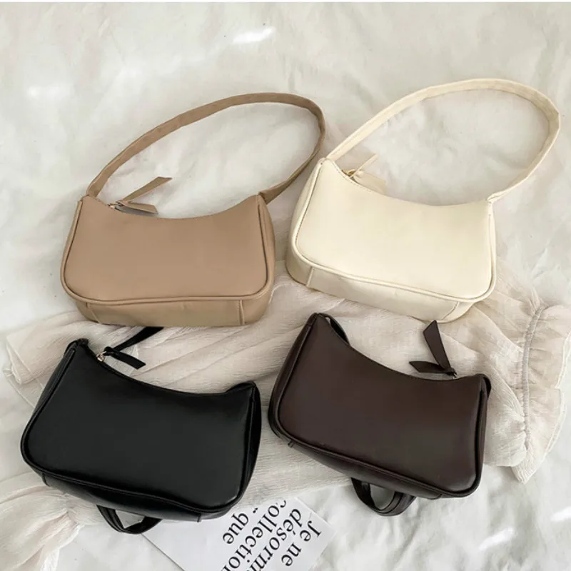 

2020 New Fashion Bag Patent Leather Baguette Shape Handbag PU Bags Crocodile Pattern Shoulder Bags Women Hand Bag Crossbody Bag