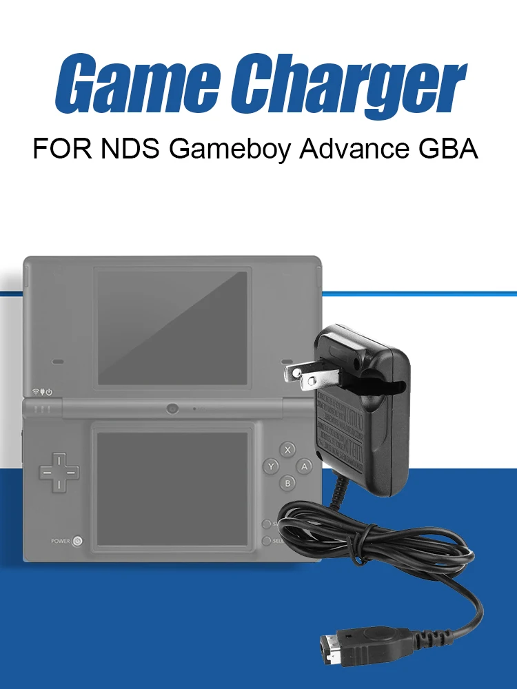 

Wall Charger Adapter for NDS Gameboy Advance GBA SP Game Console Power Adapter