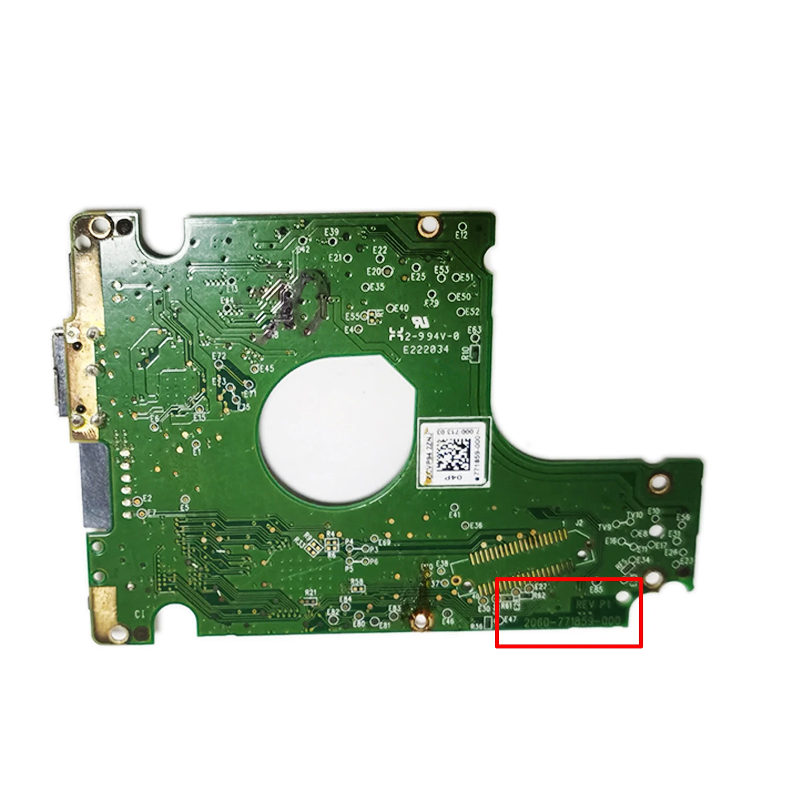 Материнская плата PCB 2060 771859 000 REV P1 для жесткого диска WD 2 5 USB WD5000LMVW восстановление