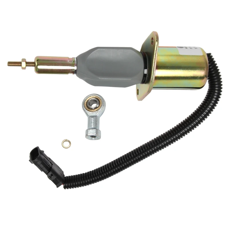 

Fuel Shutdown Solenoid Valve Crude Oil Shut Off Solenoid for Cummins 6CT 8.3L Engine Komatsu 6743-81-9140