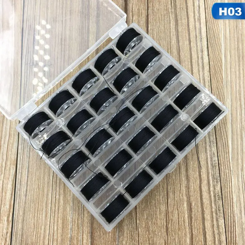 Набор разноцветных ниток для шитья 25 шт. набор швейной машины катушка сердечник