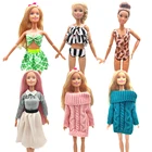 Аксессуары для кукол Барби 30 см, модный свитер, кукольная одежда, купальное платье, игрушки для детей, Boneca, семейный игровой набор, игрушки для девочек