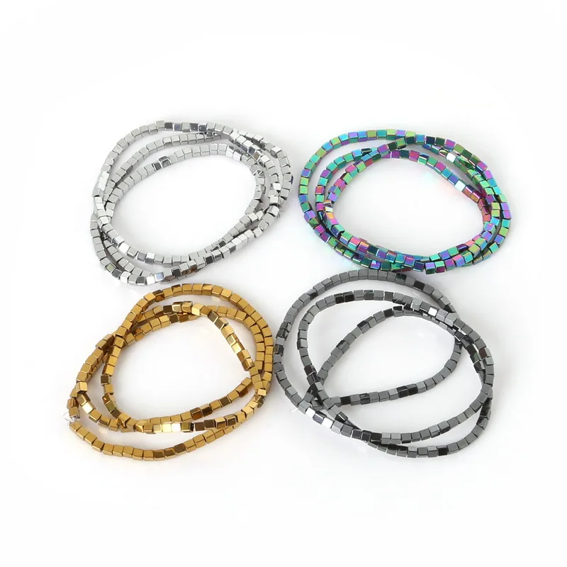 140 шт., квадратные бусины, 2 х2 мм