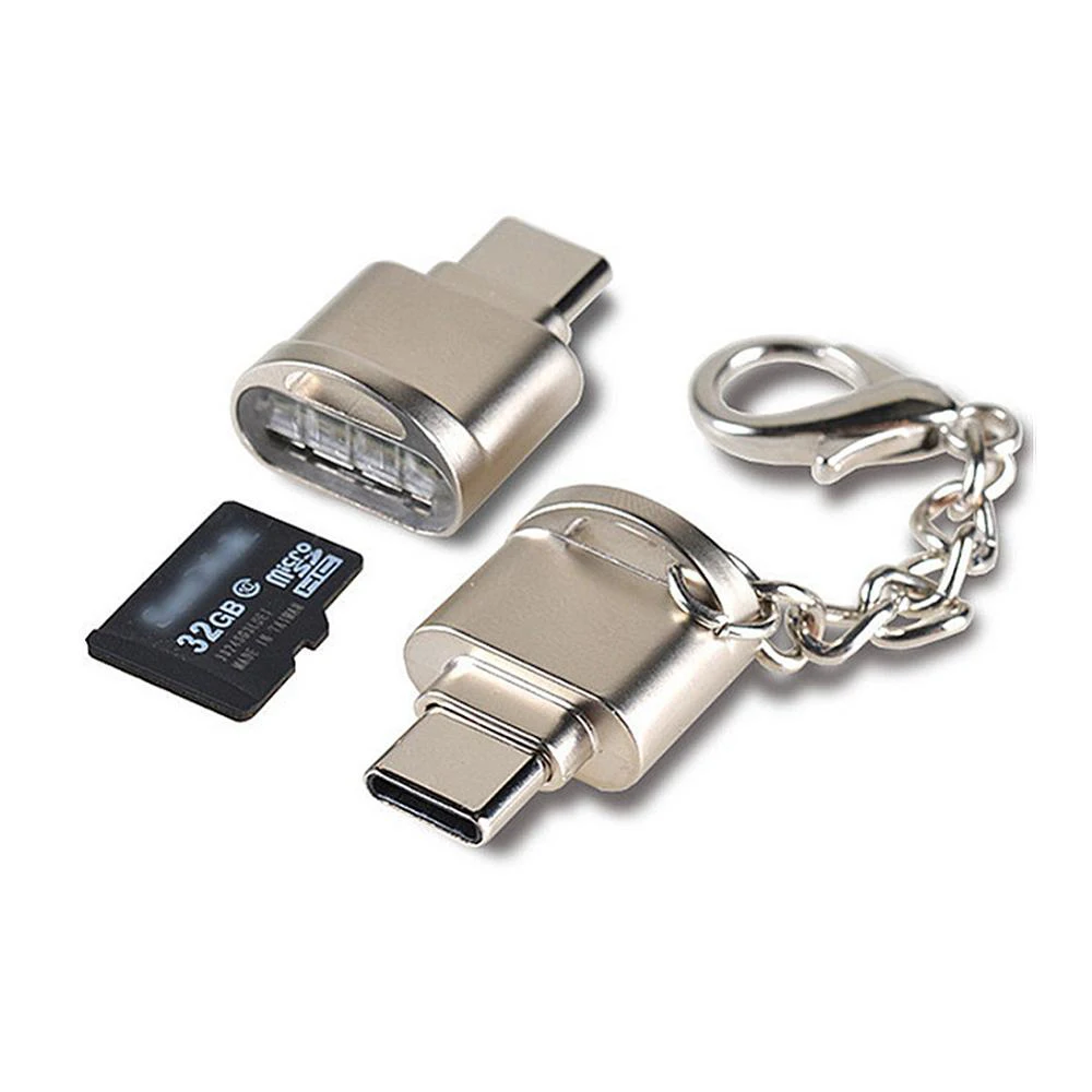Портативный мини USB Type C на SD TF карта чтения адаптер конвертер 3 1 OTG интерфейс