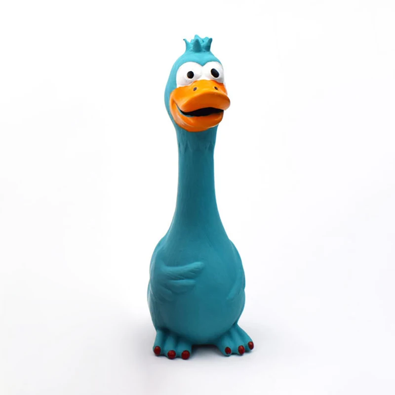 1 шт. игрушки Кричащие для собаки Смешные животные резиновые курицы и утки