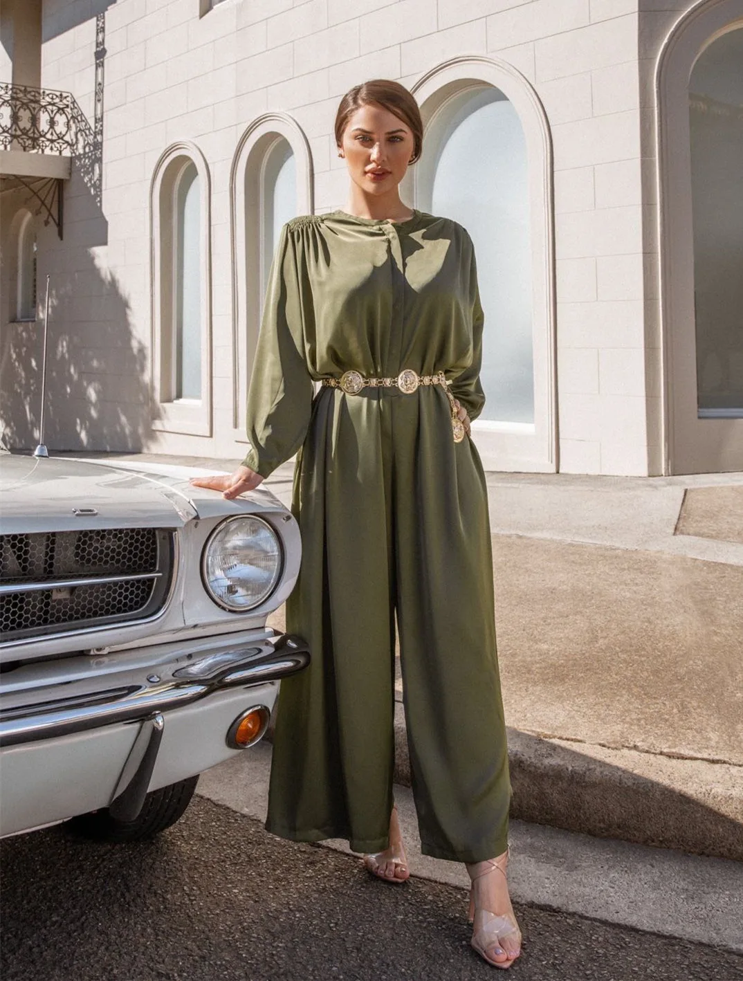 

Ramadan Suit Muslim Sets Islam Pants Dresses Abayas for Women Dubai Abaya Turkey Outfit Top and Trouser Femme Musulman Conjuntos