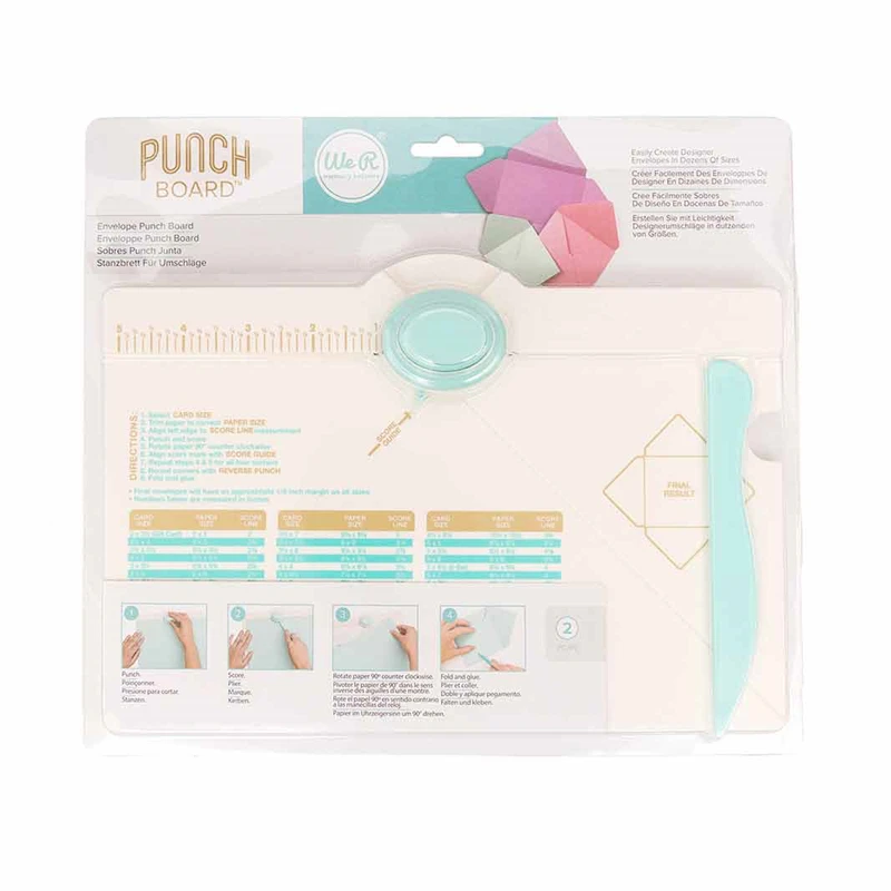 Перфоратор для конвертов We R доска изготовления сделай сам тиснения товары