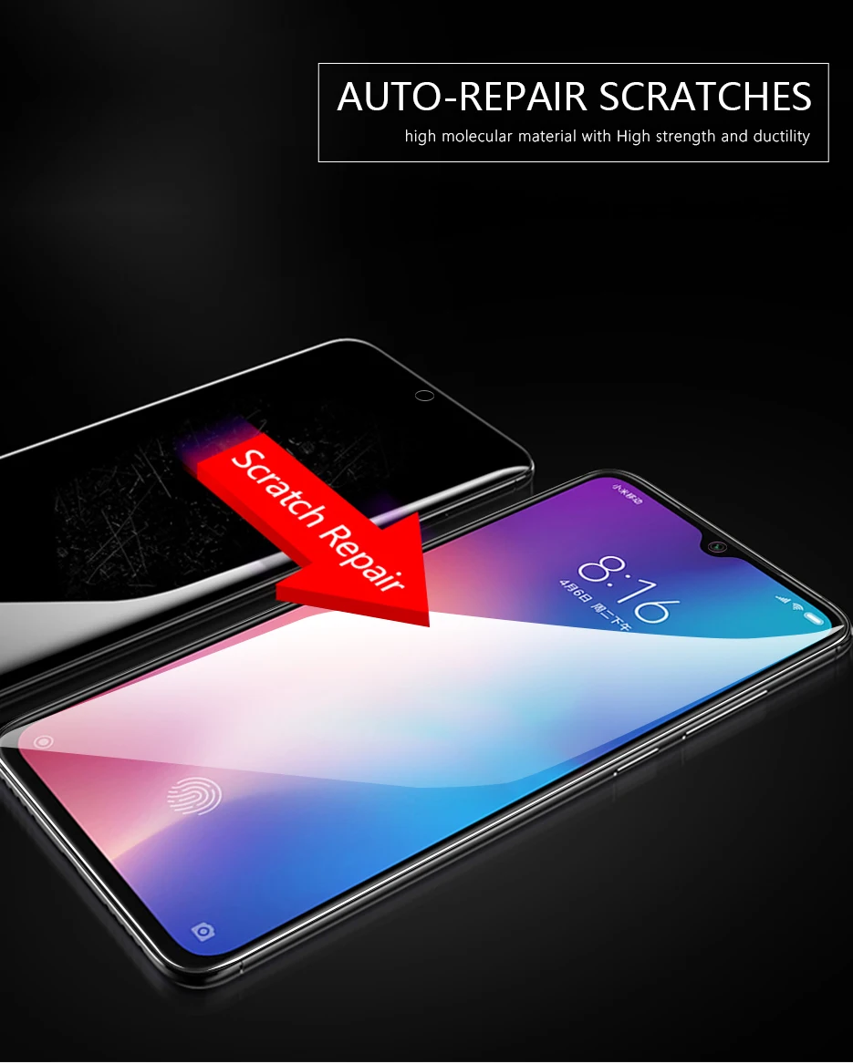 3D пленка для Xiao mi 9t mi 9t pro 9 9se A3 8 8se защита экрана полная задняя Гидрогелевая пленка на красном mi K20 Note 7 6 pro не стекло