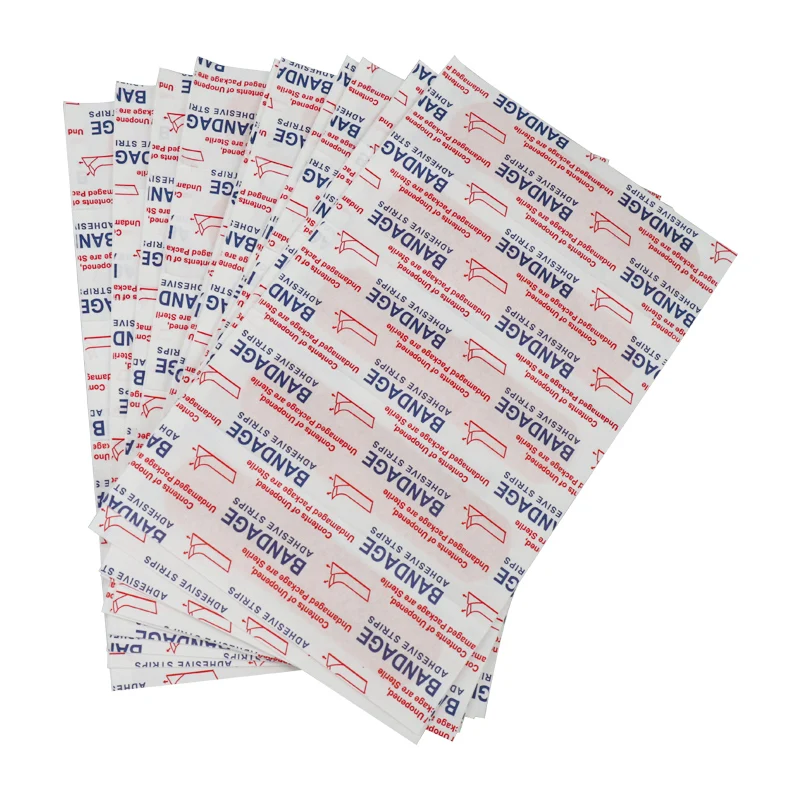 50 шт. Водонепроницаемый первой помощи пластырь/горячий воздух для