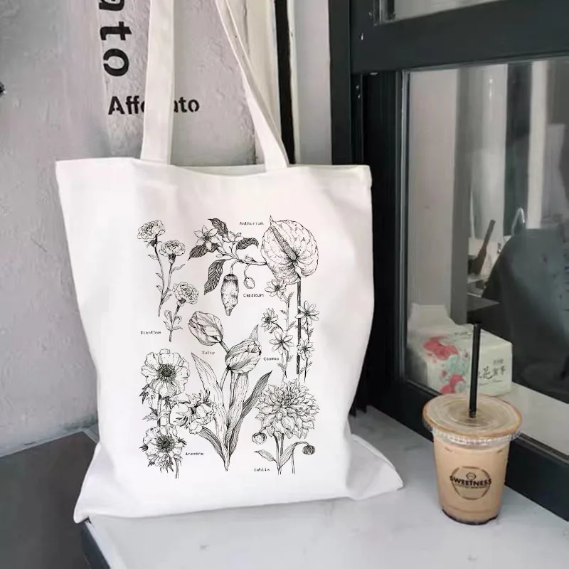 Frog Women Bags Large Capacity Harajuku Cartoon Vintage Hip Hop Shopping Bag Canvas Funny Women's Shoulder Kawaii Girls | Багаж и