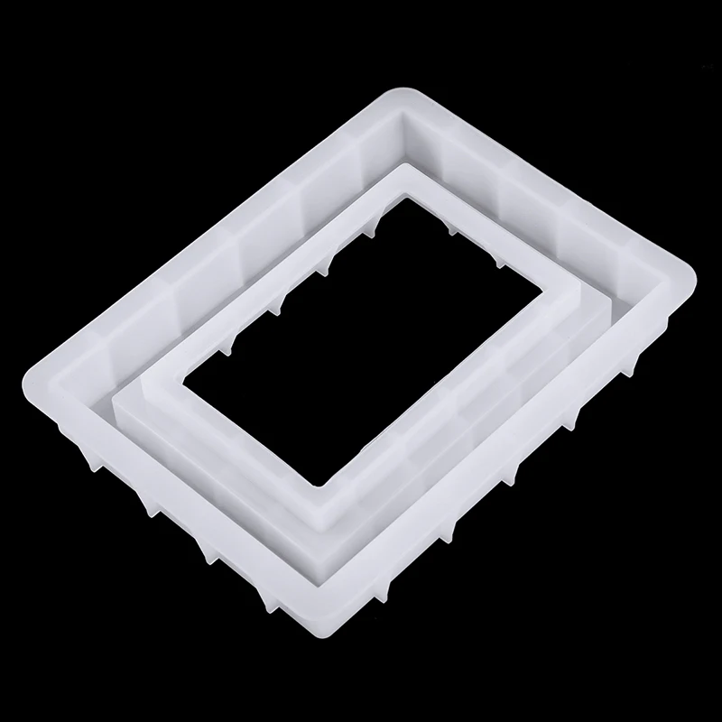 1 шт. фоторамка силиконовая форма сделай сам фоторамки для эпоксидной смолы