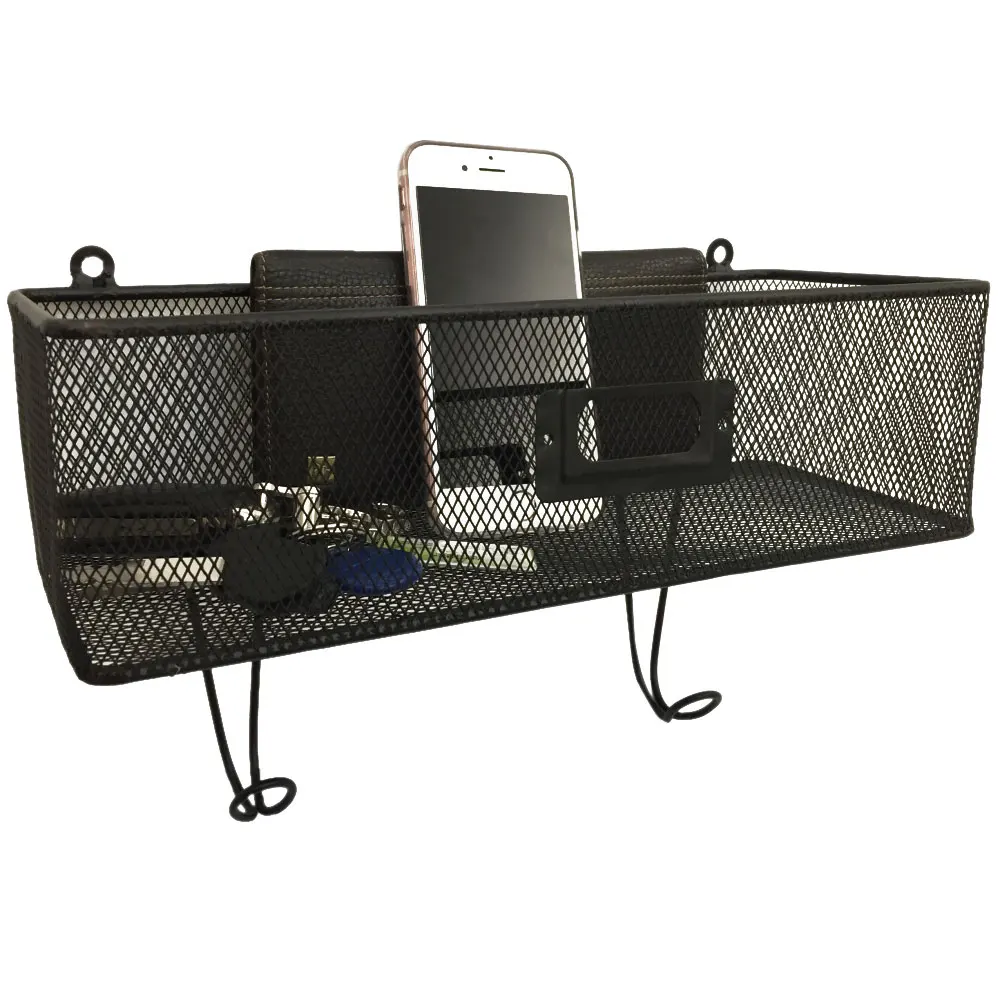 

Wall Mounted Bathroom Shelves Floating Shelf Hanging Basket Shampoo Holder Kitchen Storage Rack With Hook Up Accessories