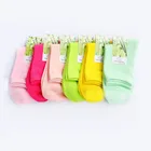 3 парыЛот, модные женские носки из бамбукового волокна, женские весенне-осенние мягкие дышащие однотонные носки карамельных цветов в горошек, повседневные носки