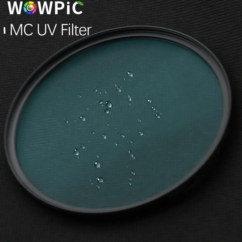 УФ фильтр WOWPIC 95 мм MC сверхтонкий зеленый Muticoating 16 слоев защита объектива для