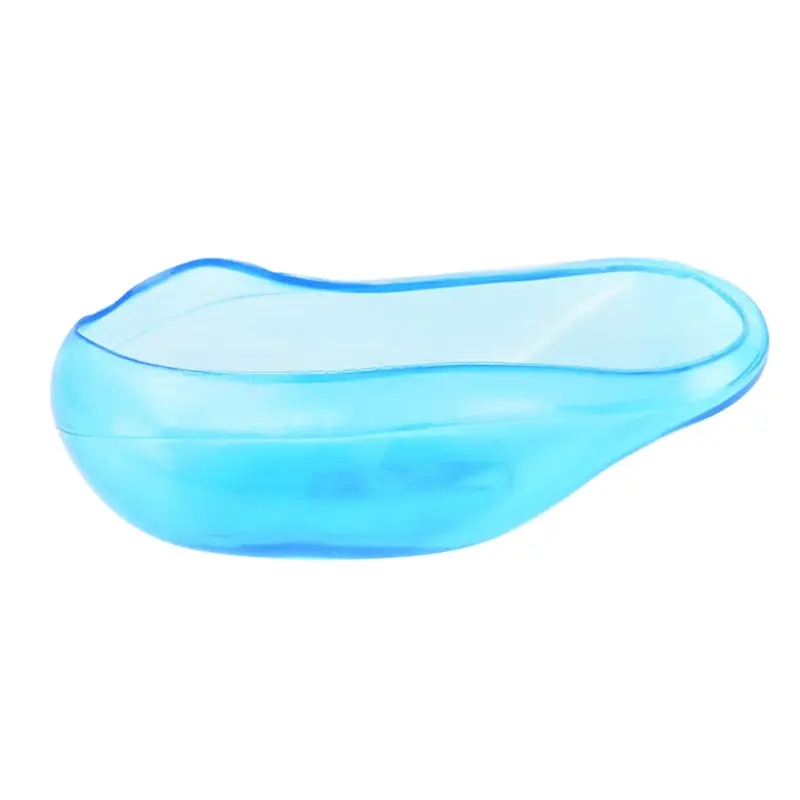 

New 2Pair/4pcs Clear Silicone Ear Cover Hair Dye Shield Protect Salon Color Blue New Styling Accessories