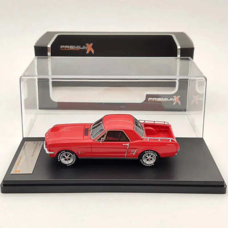 IXO Premium X 1:43 For FORD MUSTANG MUSTERO 1966 RED PR0467R Limited Edition Collection |