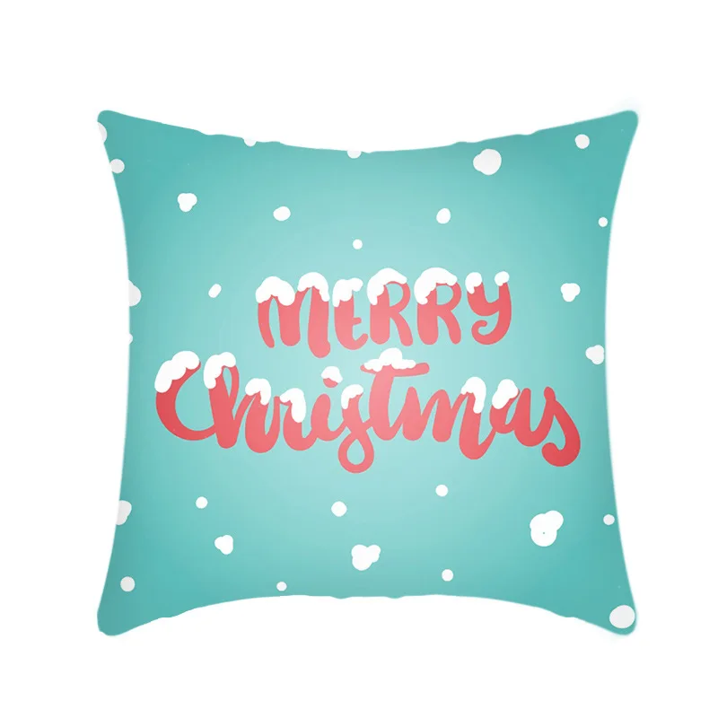 Рождественская Подушка с принтом подушка перекрестными краями оптовая продажа
