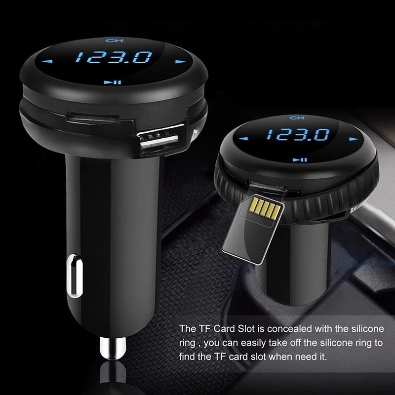 Лидер продаж Автомобильный MP3 плеер Bluetooth FM передатчик автомобильный комплект