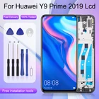 Дисплей для Huawei P Smart Z, Y9 Prime 2019, ЖК-дисплей с сенсорным экраном, дигитайзер в сборе, бесплатная доставка, с рамкой