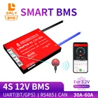 Daly Smart 3,2 в 18650 BMS LiFePO4 BMS 4S 12 В 30A 40A 50A 60A BMS с Bluetooth UART RS485 CAN NTC функция