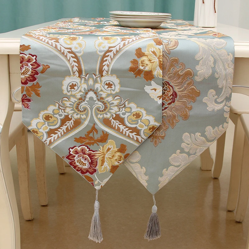 European Rectangular Table Cloth High Quality Runner Palace Pattern Tablecloth For Hotel Home Decor | Дом и сад
