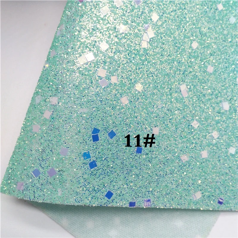 11 Glitterwishcome 21X29 см А4 Размер синтетическая кожа, неоновая массивная блестящая кожа, искусственная ткань из искусственной кожи винил для бантов, GM562A - Цвет: 11