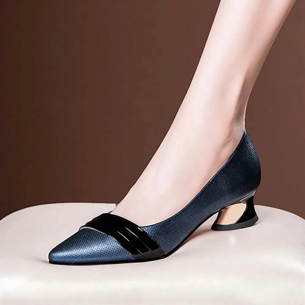 

Women Fashion Sweet Comfortable Office High Heel Shoes Lady Casual Flock Black Office Shoes Femmes Hauts Talons