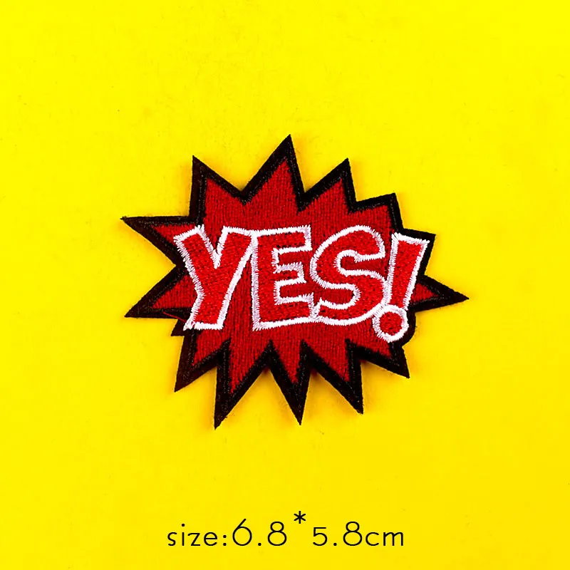 Милая вышитая нашивка сделай сам для одежды цветной значок нашивки с утюгом в