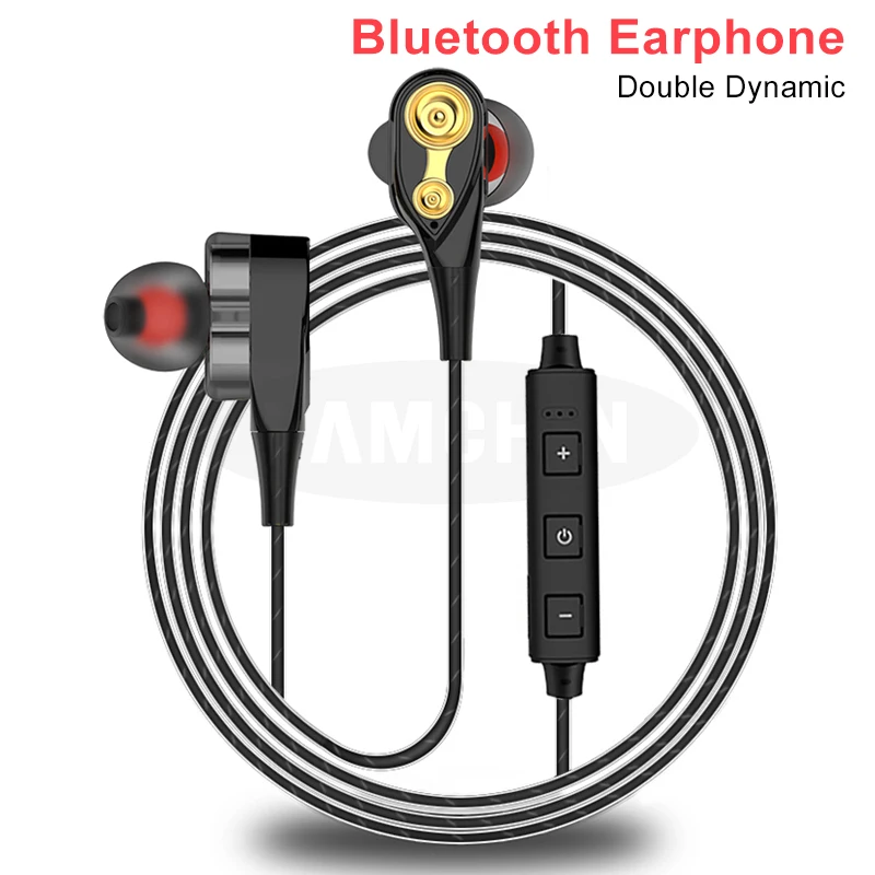 Высококачественные стереонаушники беспроводные Bluetooth наушники двойная