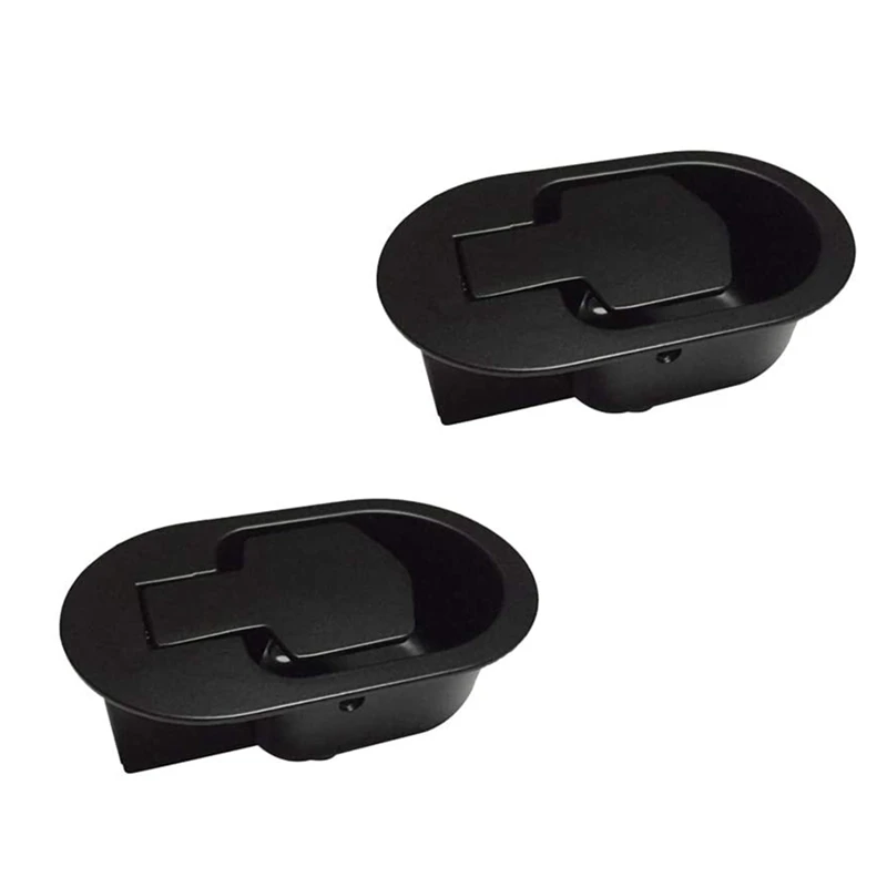 2X Universal Plastic Sofa Chair Recliner Release Pull Handle Replacement Black |