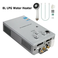 8l digital gas water heater fashionable propane lpg efficient energy saving on demand tankless water heater automatic protection