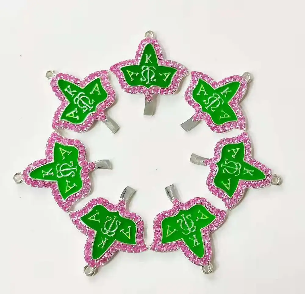 

10pcs letter leaf charms for women DIY jewelry accessories