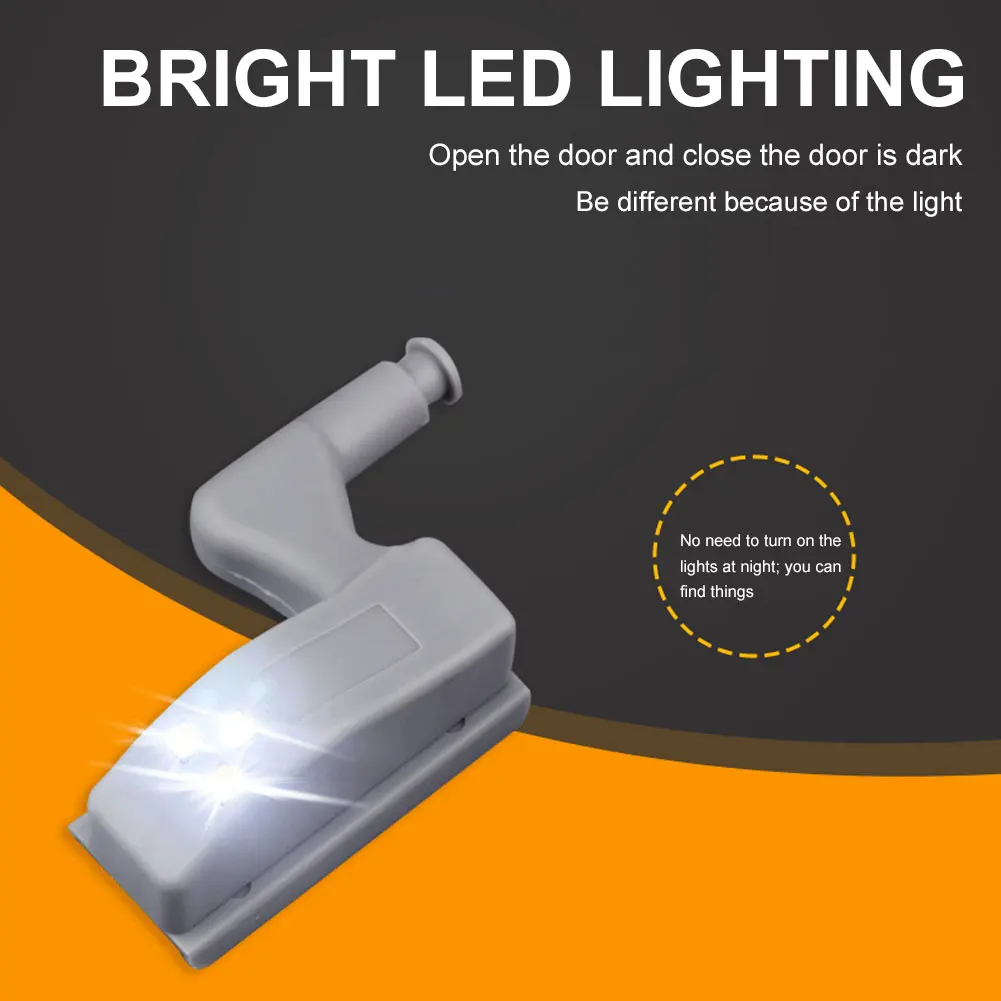 

Hinge LED Light Closet Night Lights Hinge LED Sensor Light for Kitchen Cabinet Cupboard Modern Kitchen